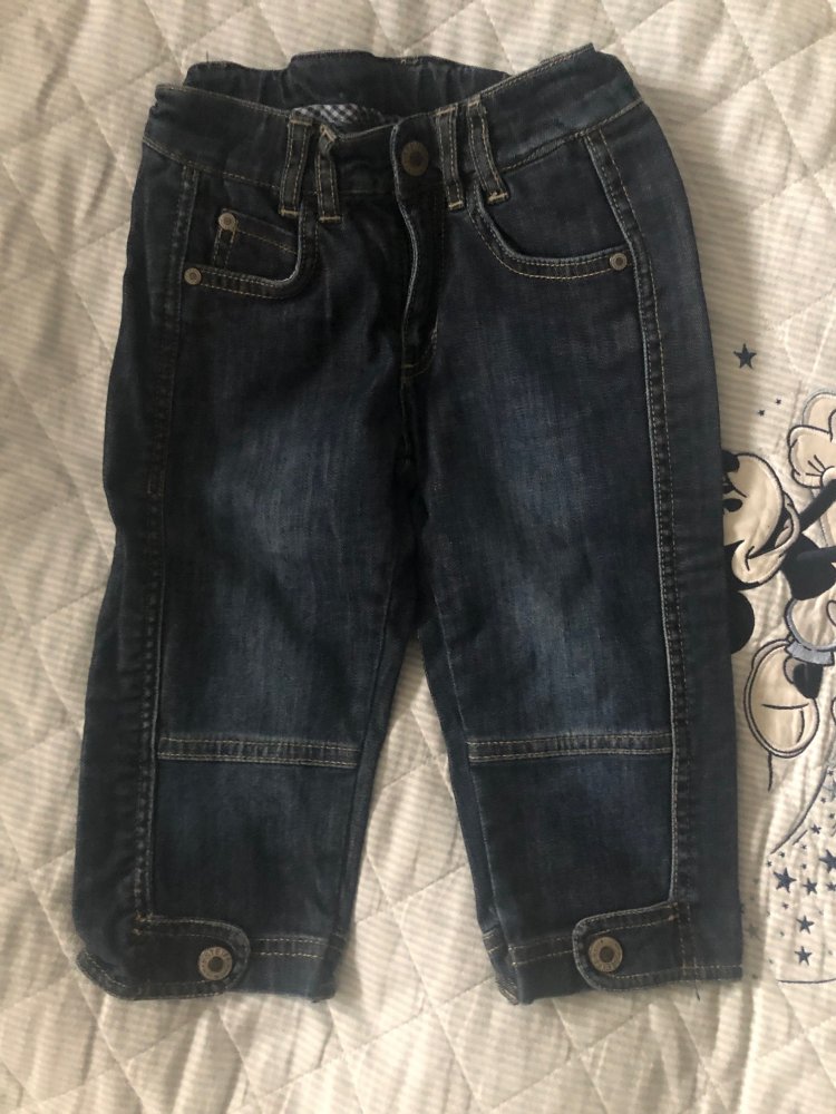 Steiff - Sommerhose Shorts Jeans 3/4 Länge unisex Gr. 110 wie neu