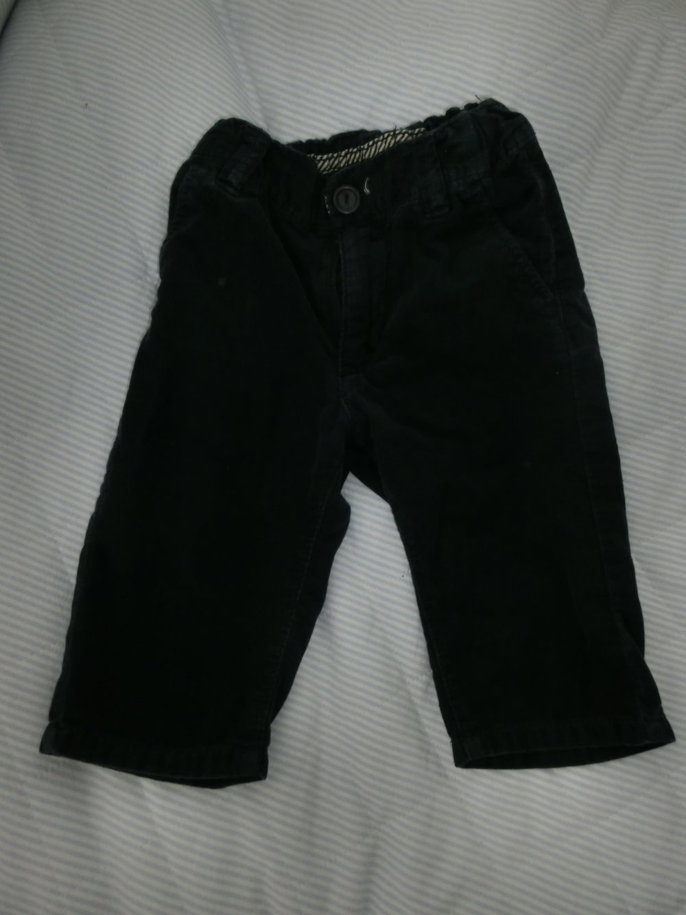 H&M - Baby Hose Cordhose dunkelblau 100% Baumwolle 4-6 Monate Gr. 68