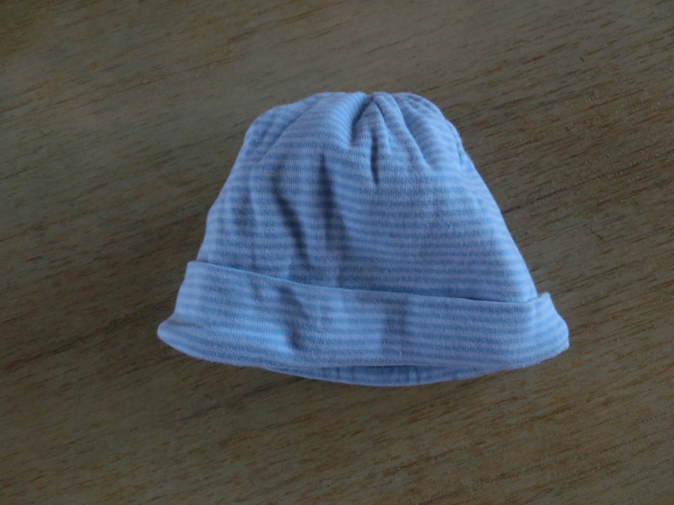 TCM Tchibo - Set Mütze + Halstuch Tuch blau weiß gestreift Elefant + Maus