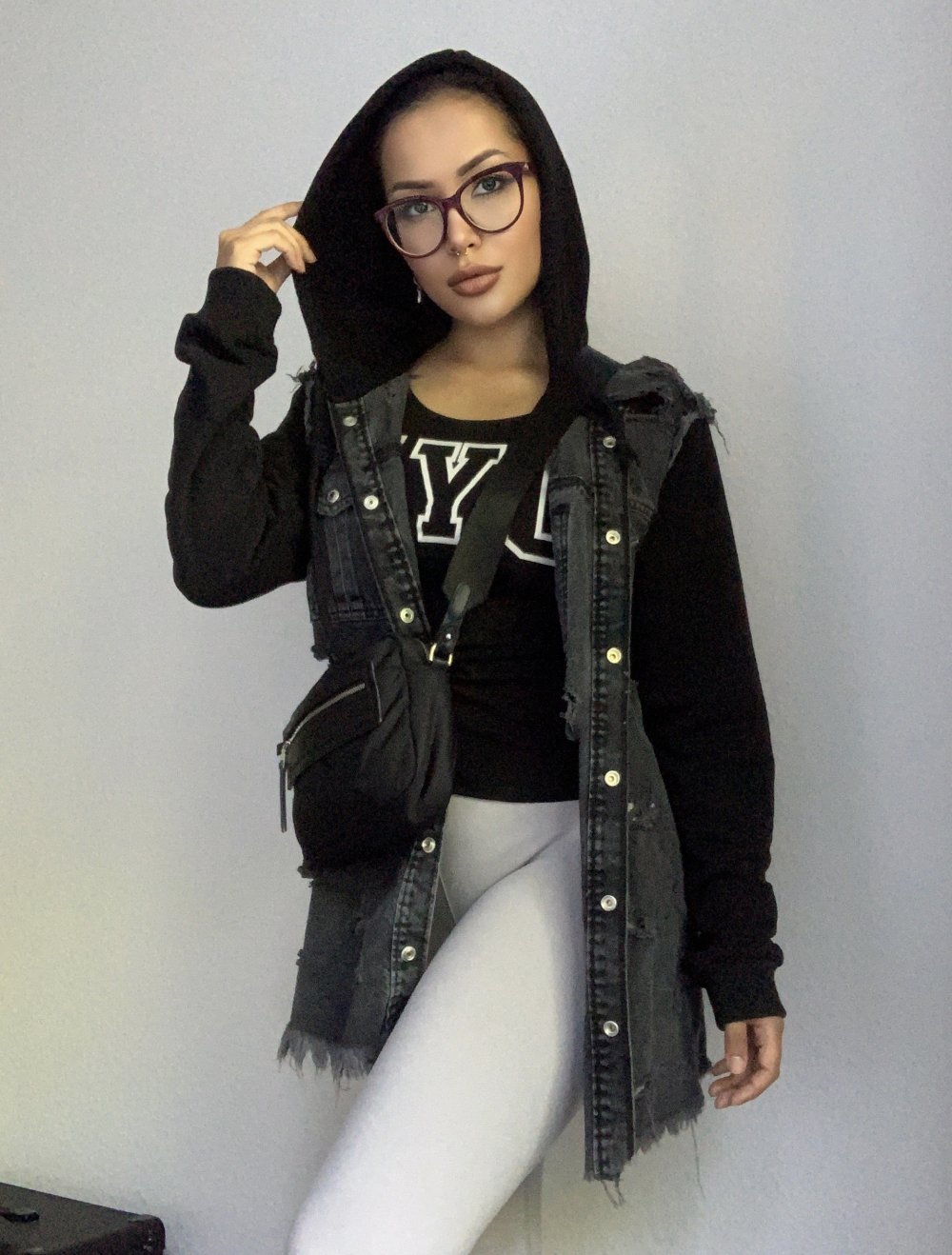 NYC Oberteil in schwarz