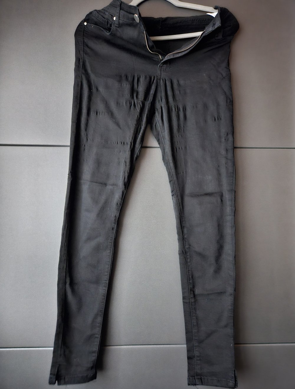 Jeanshose, Größe 40, schwarz