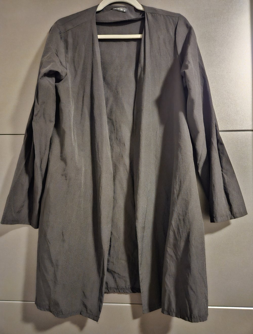 Bluse, Überwurf, Größe XL, schwarz