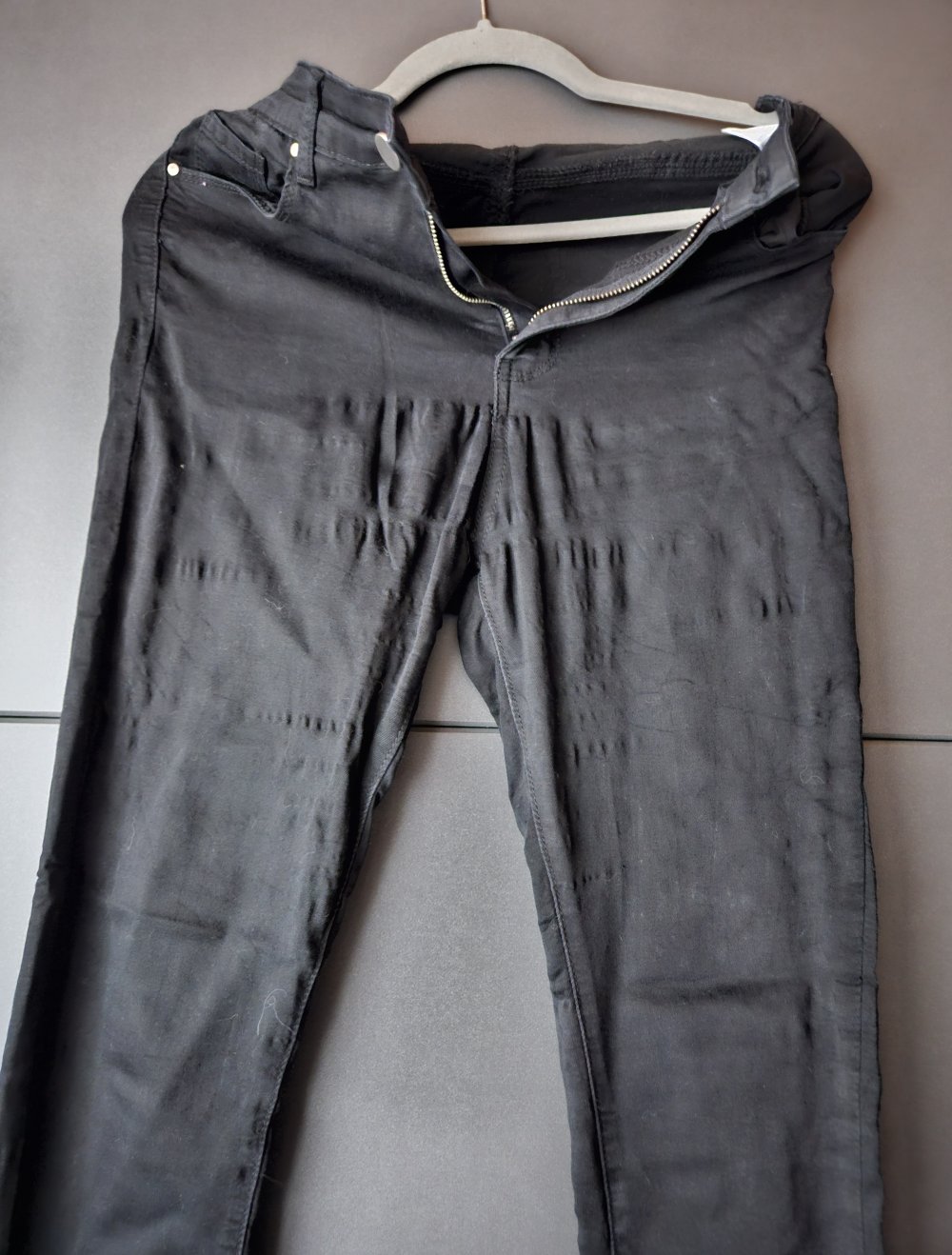 Jeanshose, Größe 40, schwarz