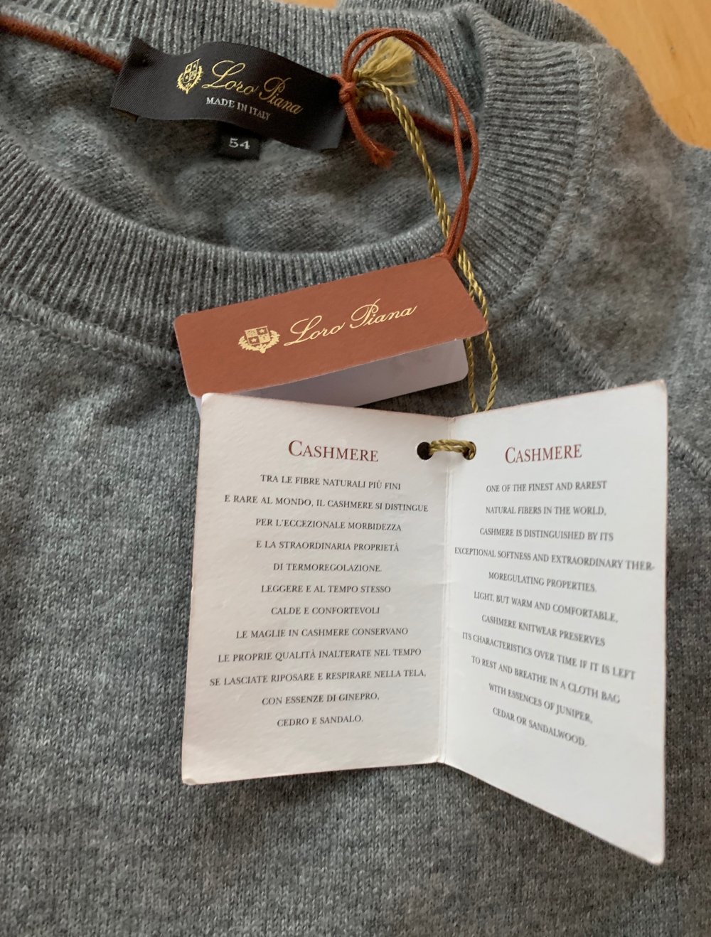 Loro Piana Pullover aus Babykaschmir Neu mit Etikett/UVP:1800€