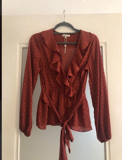 Bluse mit Bindegürtel von Max Studio