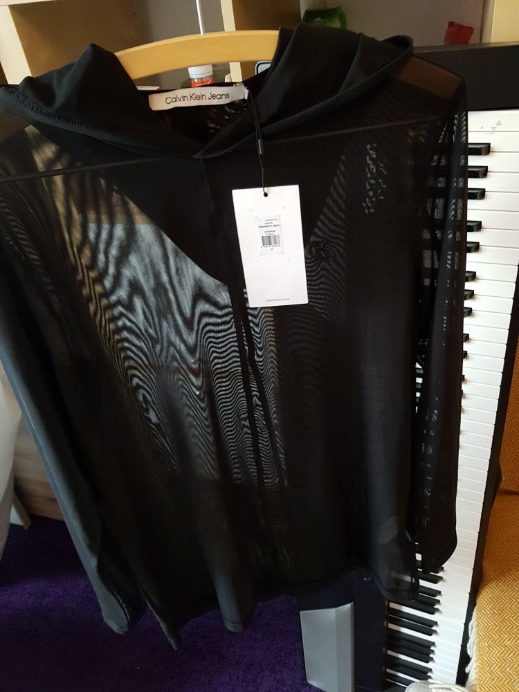 Schmaler Unisex Mesh-Hoodie ungetragen / Originalverpackung!