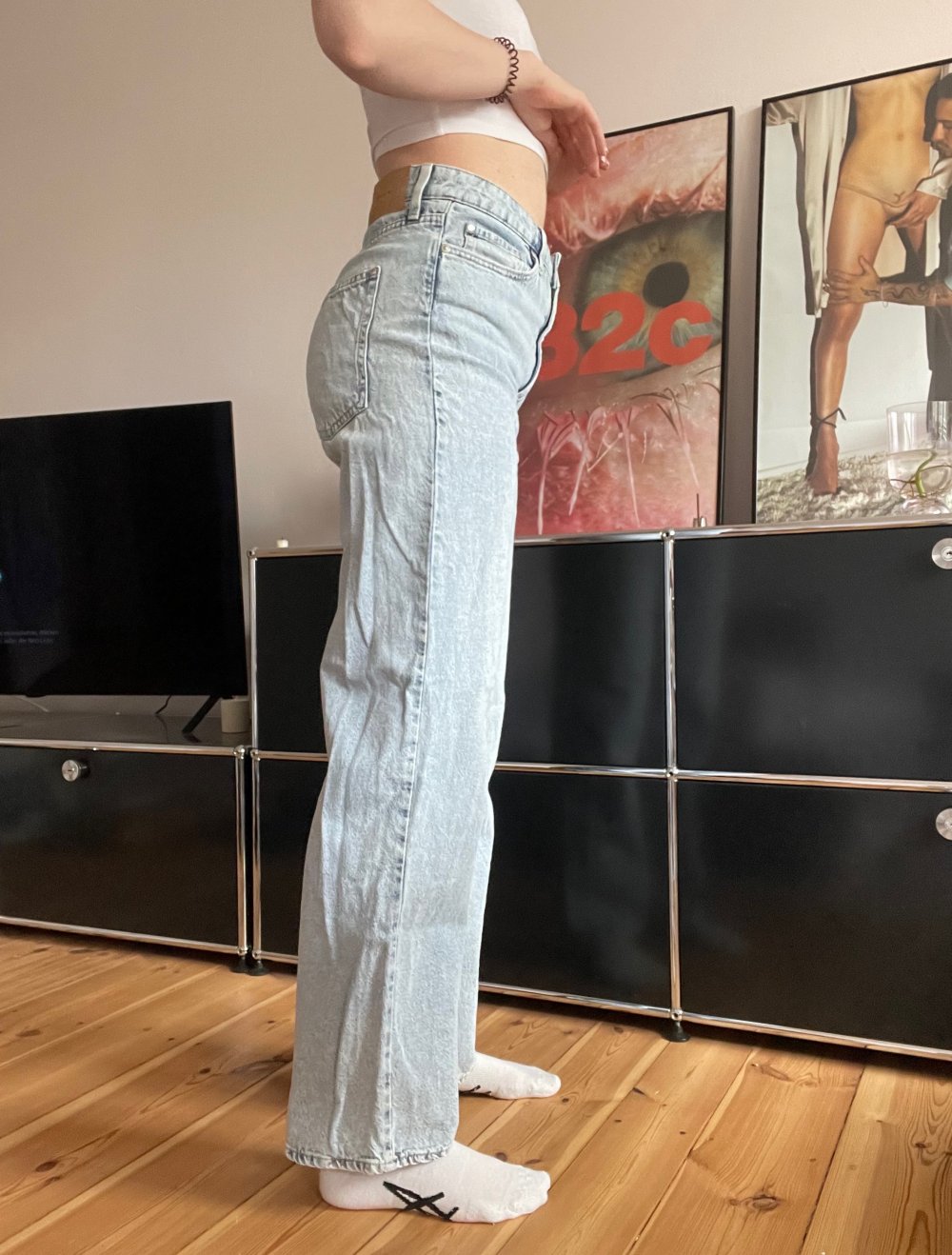 Jeans Gerade geschnitten