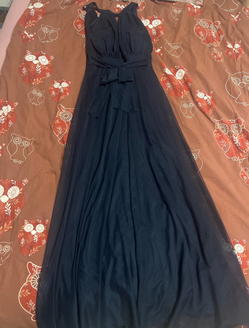 Langes elegantes Abendkleid