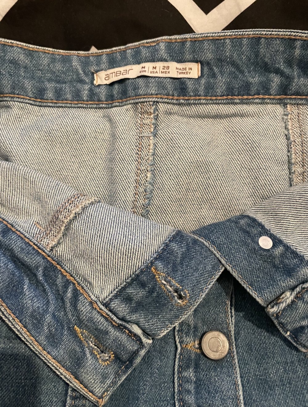 ambar Rock Jeansrock damen Grösse M