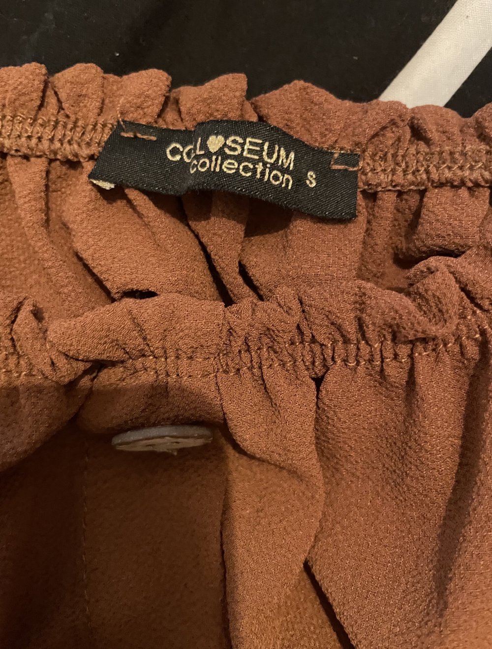 collosseum bluse braun damen s 36