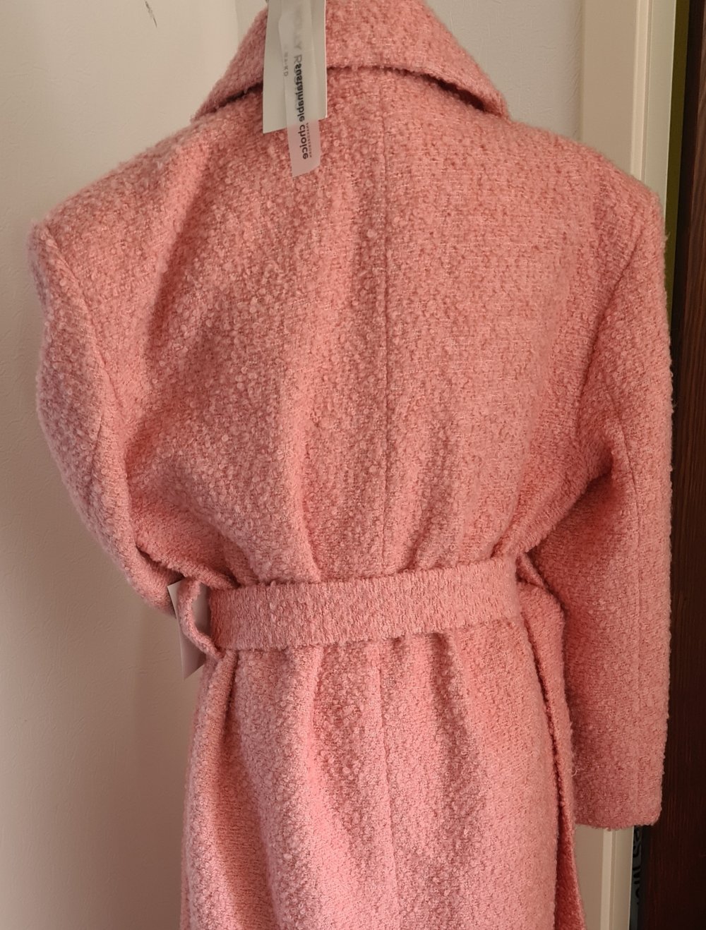 Super schicker Tweed-Übergangsmantel von Na-KD Gr. S