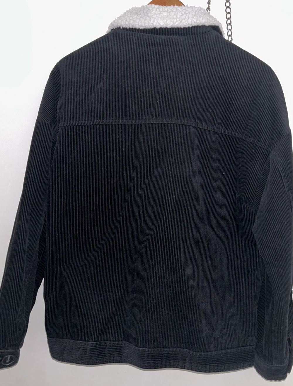 Schwarze Denim Jacke
