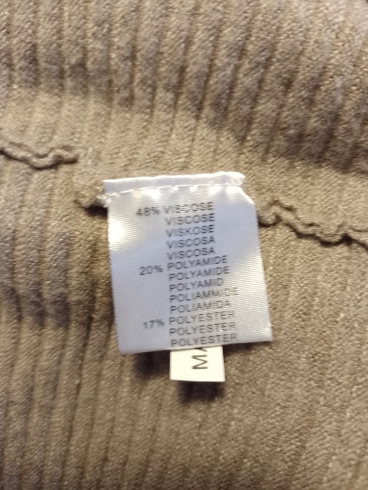 Schöner eleganter Pullover, Strick. Viskose + Polyamid. Große S. 