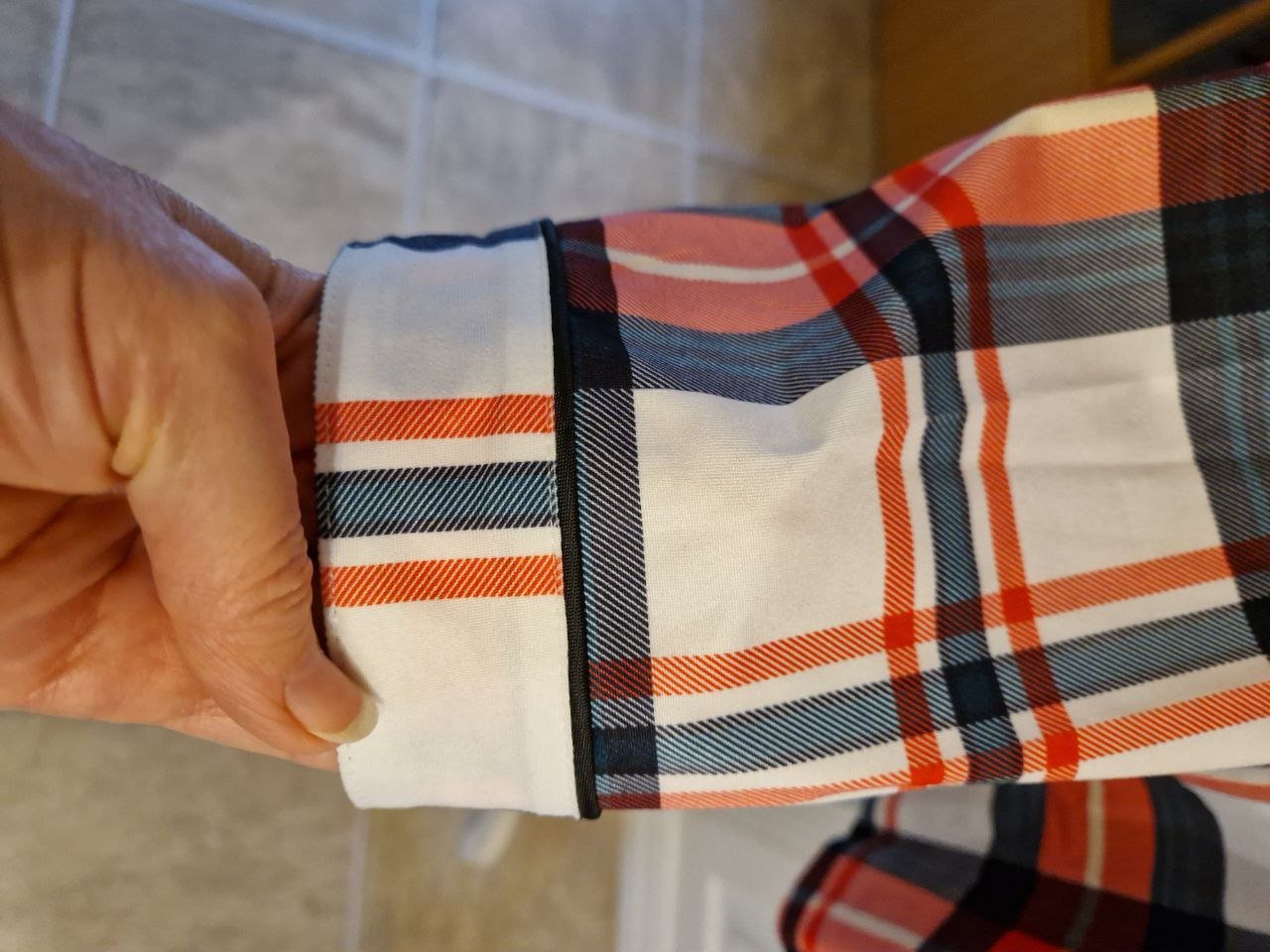 Weihnachts-Pyjama-Sets. Weihnachtsgeschenk. Langarm-Oberteil + Hosen.