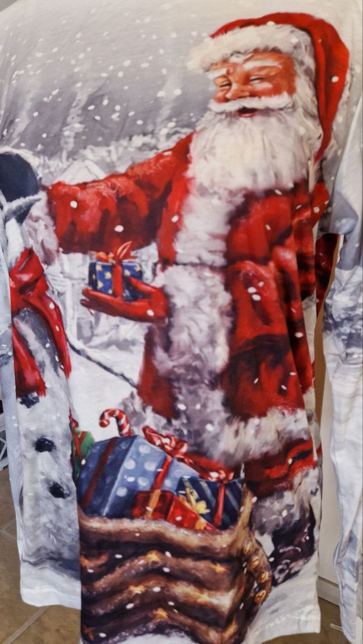 Langarm Weihnachts-Sweatshirt, Pulli, Strick.  Unisex.