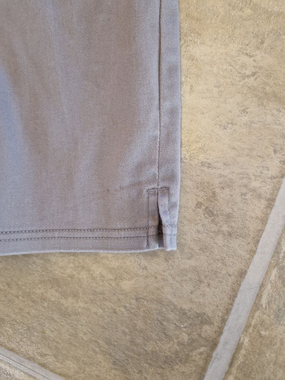 Stylische graue Caprihose, Jeans, Jeggins. Größe XL ( 14 ).