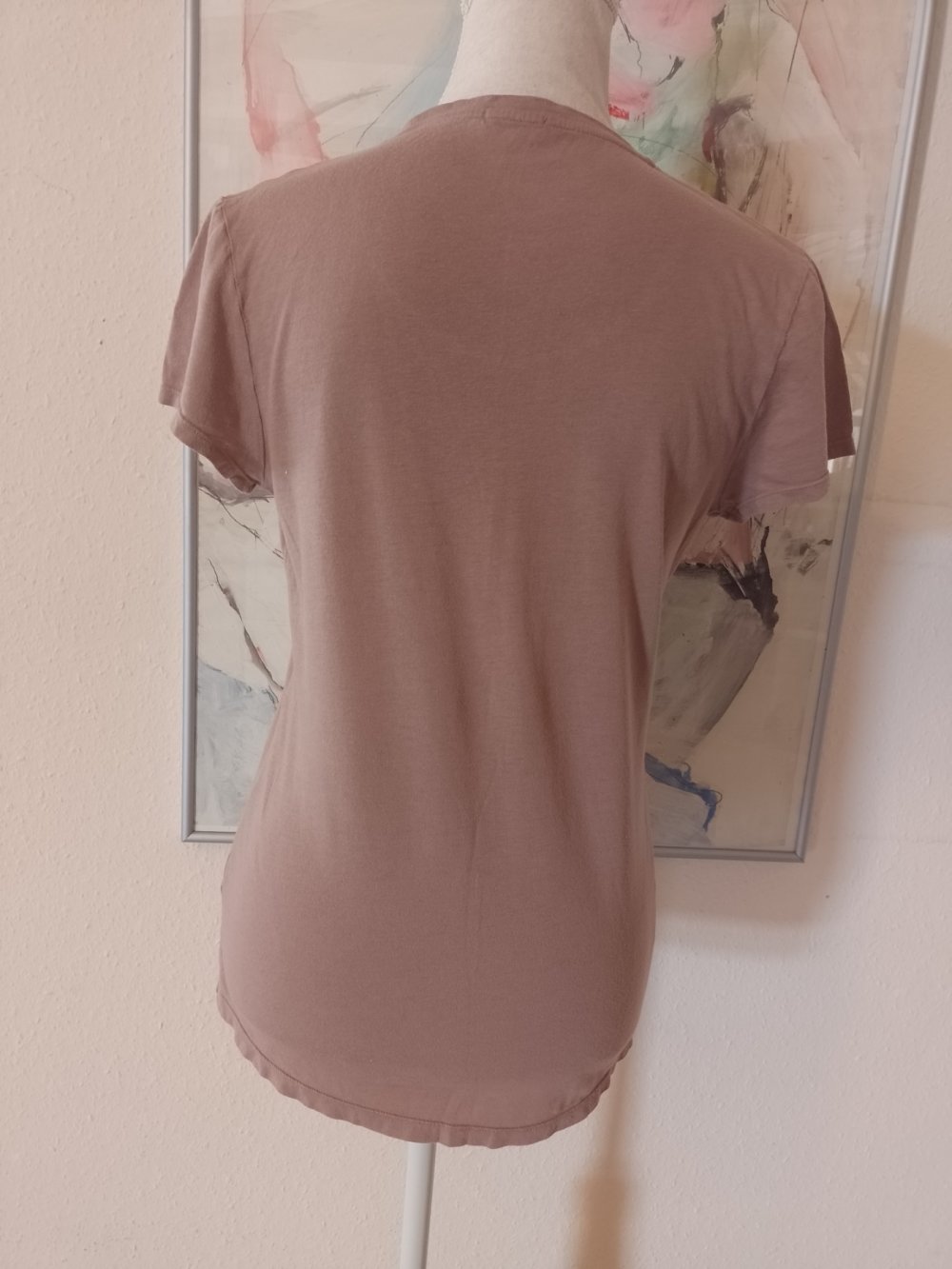 Re.draft. Bequemes T-Shirt - Bluse -Tunika. Modal + Baumwolle