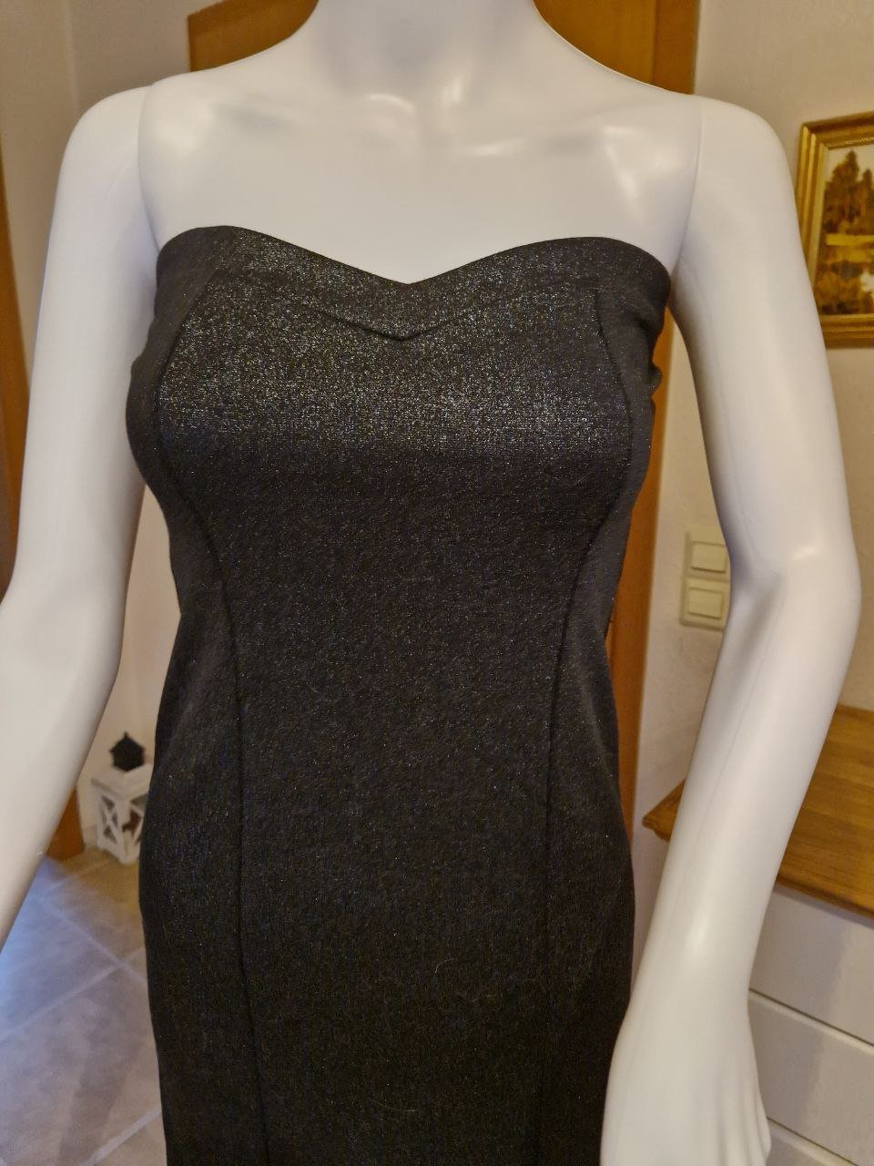 Tally Weijl. Schönes Sommerkleid. Schwarzes Partykleid. Große S. 