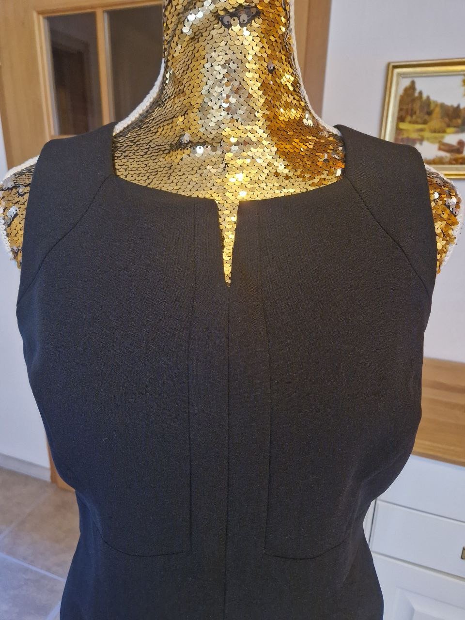 Wie neu.  Atmosphere.  Schönes Sommerkleid, Klassischekleid, Partykleid. Größe 40.