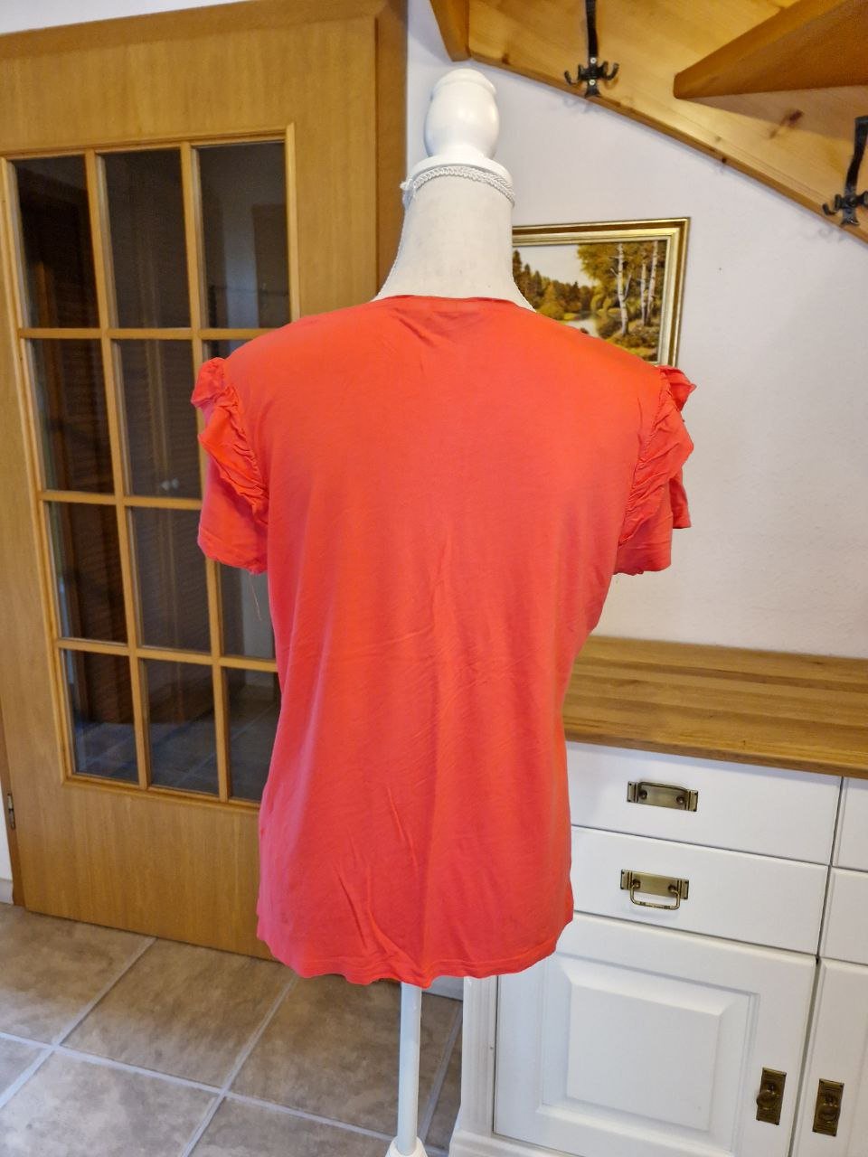 Blue Motion.  T-Shirt - Top - Bluse.  Größe 44/46.  Viskose. 