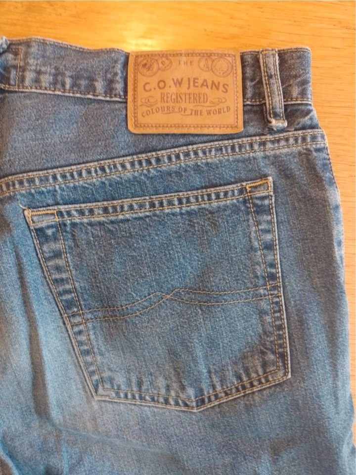 ?.O.W. Stylische Hose, Jeans. 100% Baumwolle. Große 42.