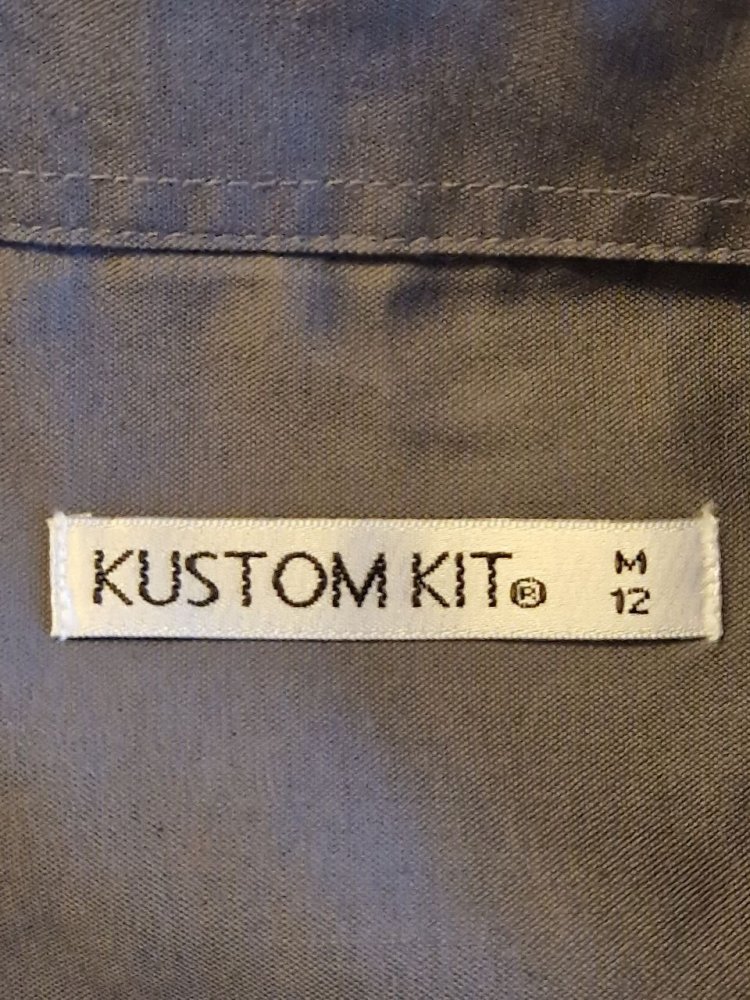 Kustom Kit.  Elegante Bluse - Hemd. Größe M. 
