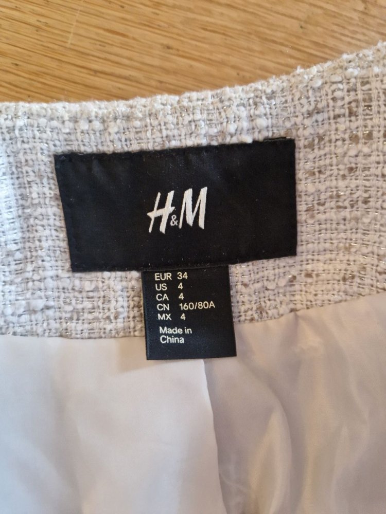 H&M.  Praktische elegante Jacke, Blazer.   Größe XS. 