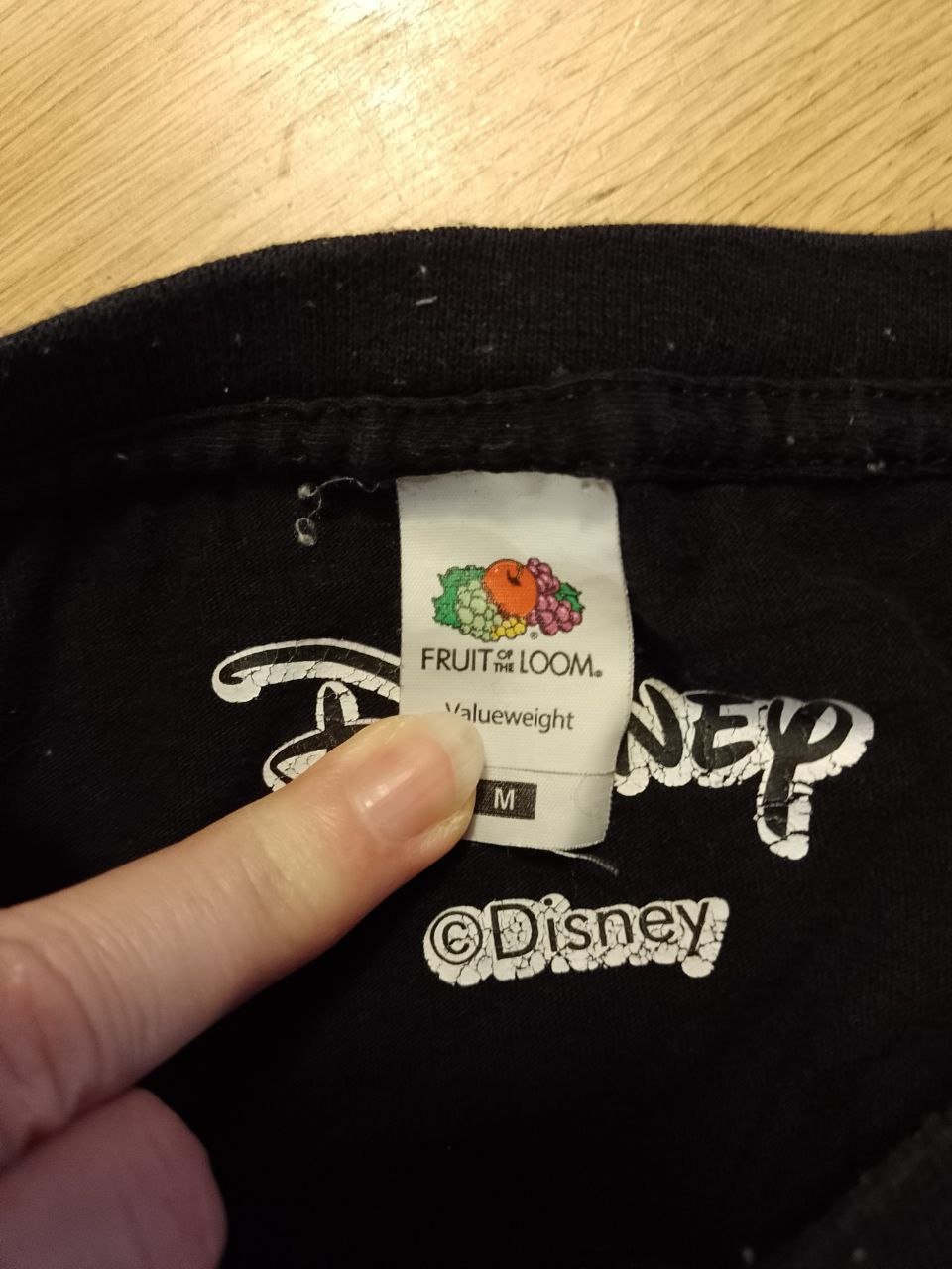 Fruit&Loom. Bequemes T-Shirt. Baumwolle. Größe M.