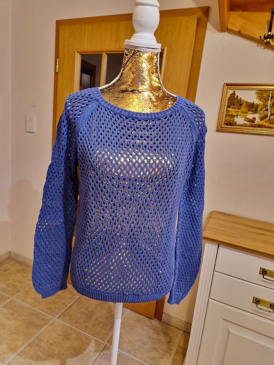 Blue Motion.  Schöner Pullover.  Große M.  Baumwolle.