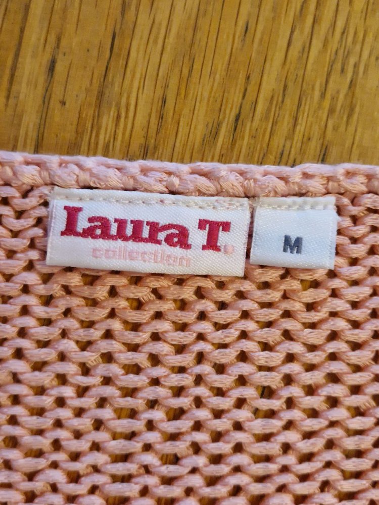 Laura Torelli. Sweatshirt - Tunika - Strick.  Größe M.