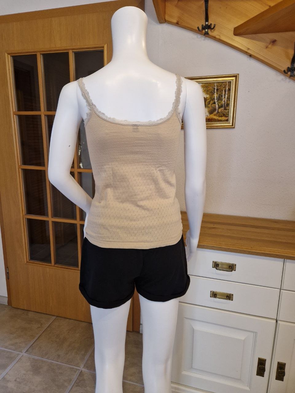 Pimkie.  Bequemes T-Shirt - Top - Trägerhemd.  Größe XS. 