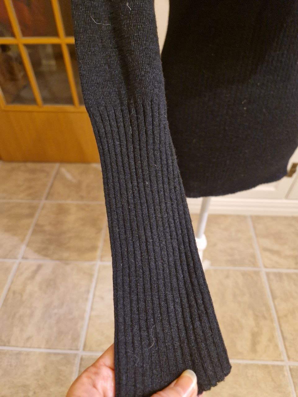 MEXX.   Schöner Pullover - Strick - Tunika.  15% Wolle.  Große S. 