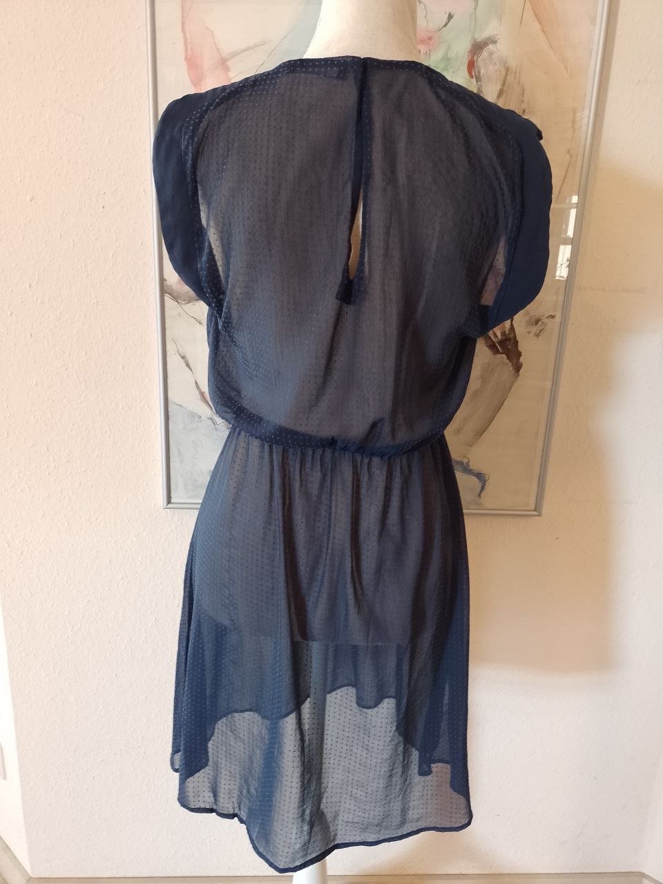 Mango.  Schönes Sommerkleid.  Polyester.  Große S.  