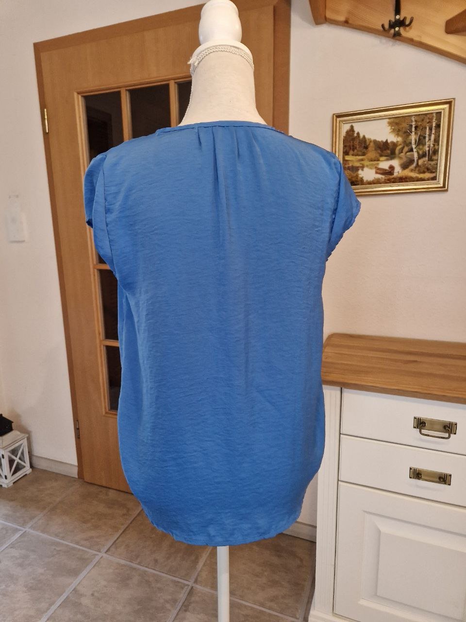 Colloseum. Bluse - Top. Größe M. Seide. 