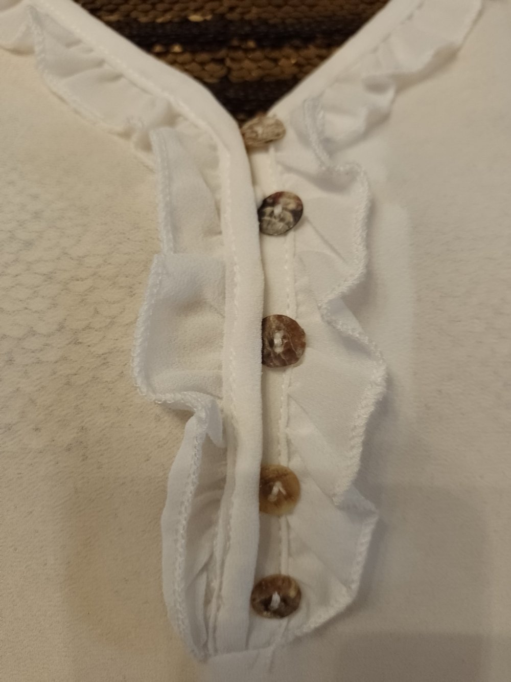 Sweewe. Elegantes Hemd - Bluse - Tunika. Polyester. Größe S/M. 