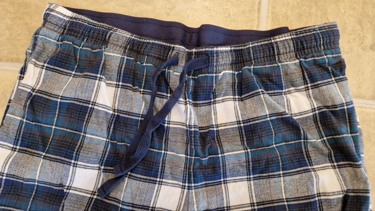 Watsons. Warmer Herrenpyjama. Baumwolle + Polyester. Größe L. 