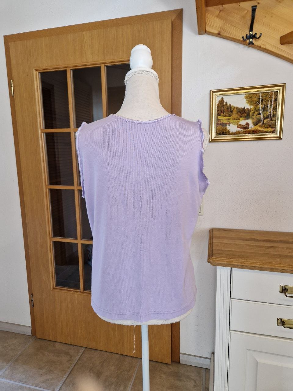  Bequemes T-Shirt - Top - Trägerhemd.  Größe XL-XXL. 