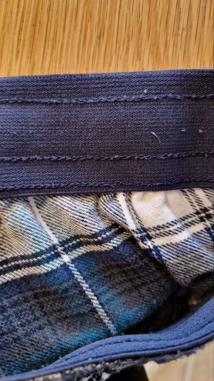 Watsons. Warmer Herrenpyjama. Baumwolle + Polyester. Größe L. 