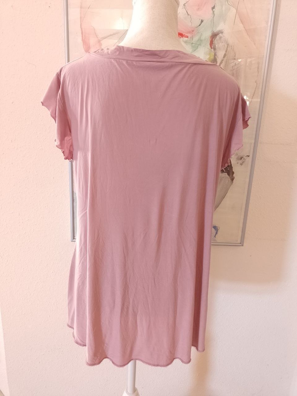 Elegantes T-Shirt - Bluse - Tunika. Größe M-L. 