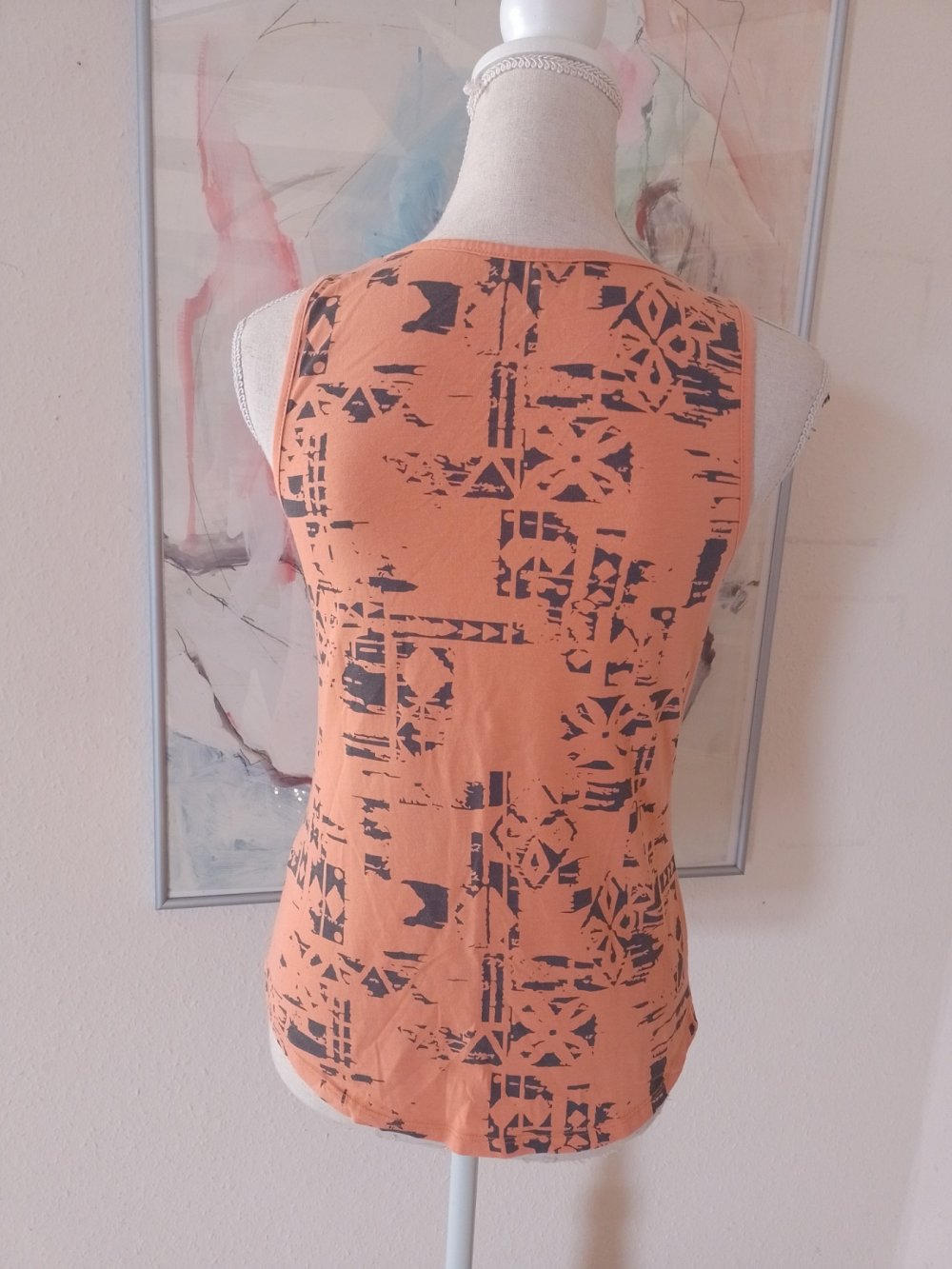 Wie neu. Schönes T-Shirt - Top. Größe S ( 36 ). Baumwolle