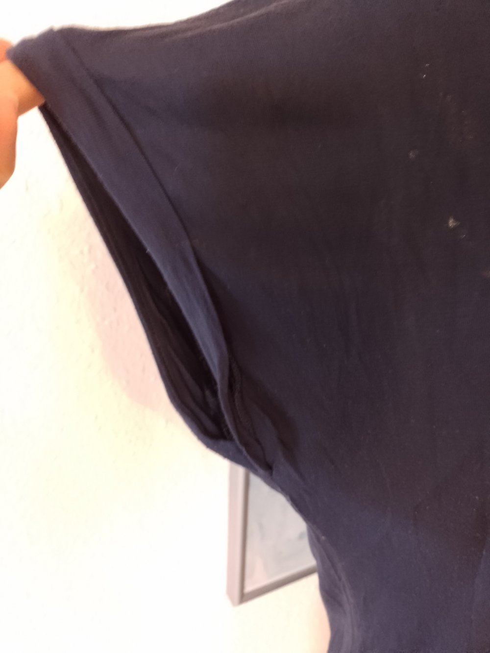 INFINITY. Elegantes T-Shirt - Bluse - Top. Baumwolle Größe S.