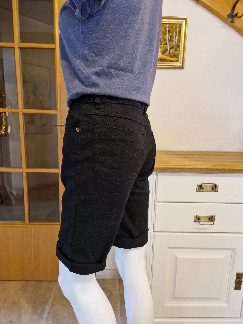 Gina Benotti.  Wie neu.  Bequeme schwarze Shorts.  Größe 38.  