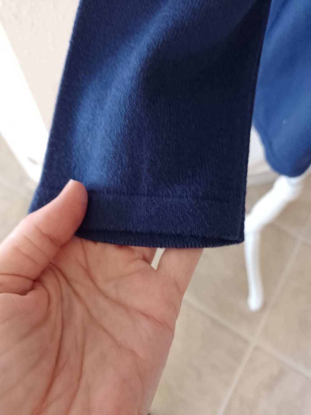 Schöner eleganter Pullover, Strick, Jersey. Große XXL / 46.