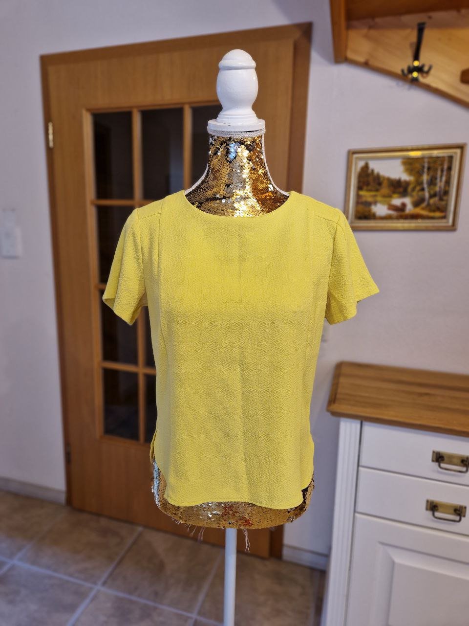 Atmosphere. Bequeme Bluse - Tunika - T-Shirt . Größe 38 ( M ). 