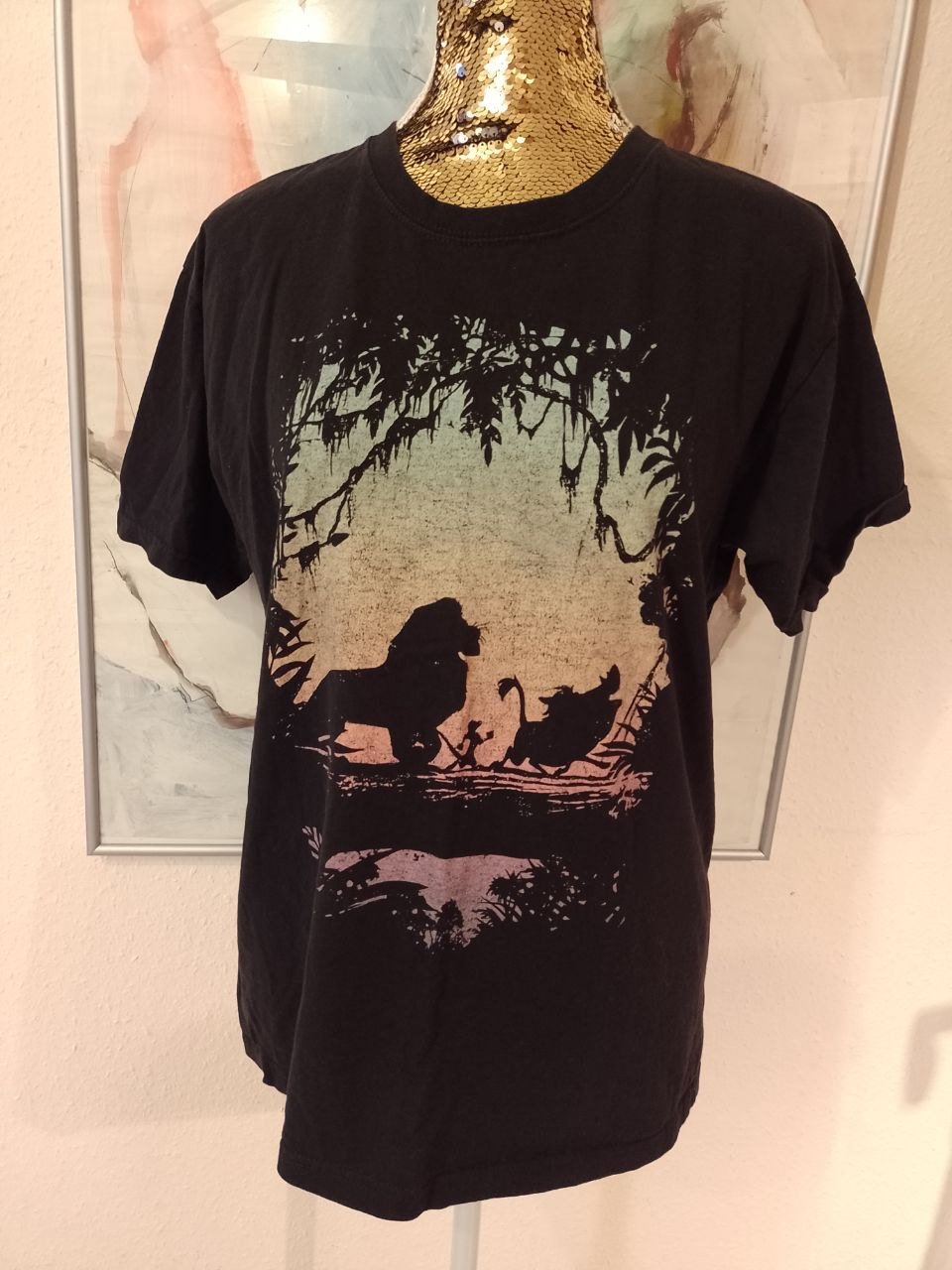 Fruit&Loom. Bequemes T-Shirt. Baumwolle. Größe M.