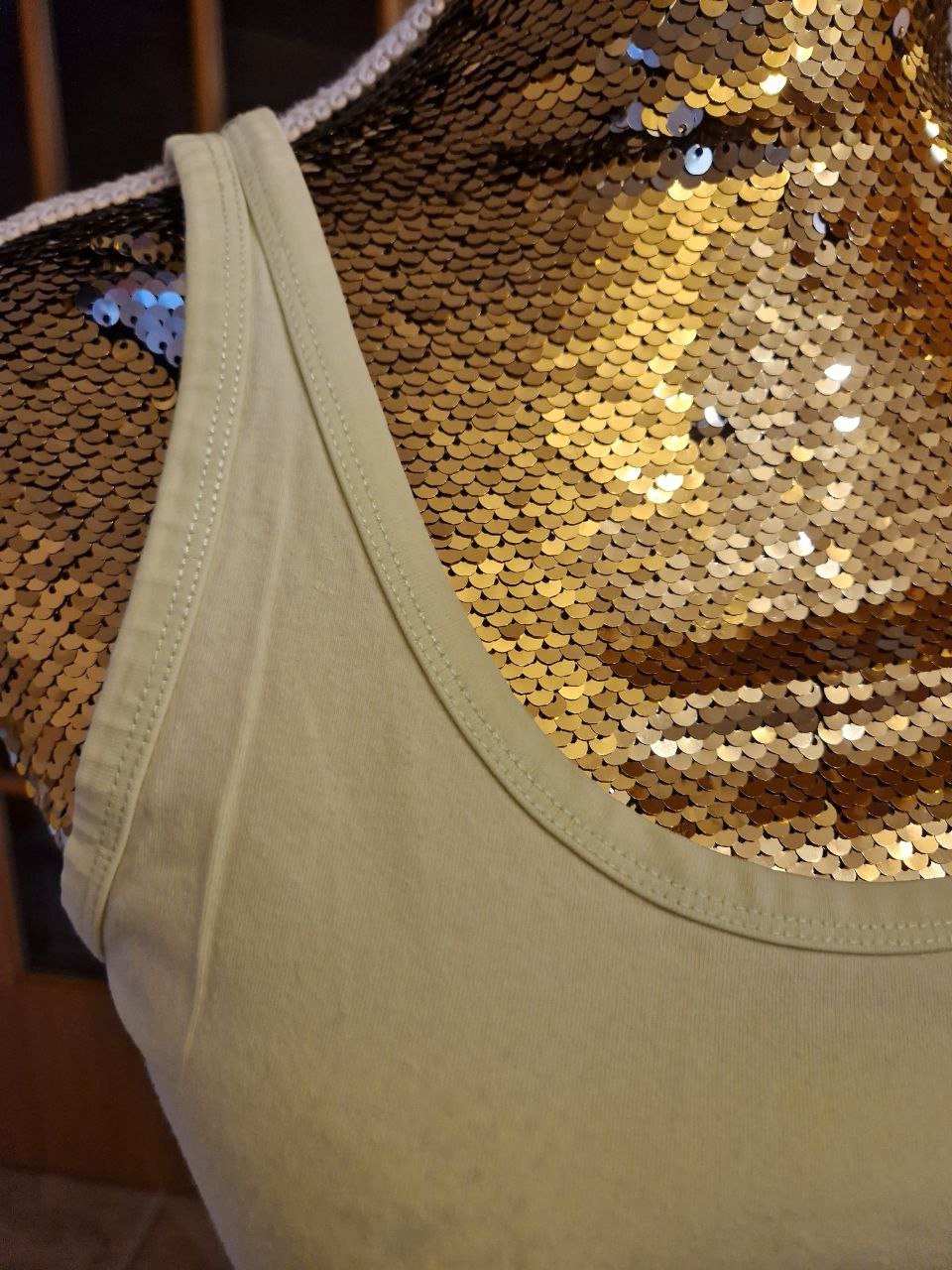 Blue Motion. Bequemes T-Shirt - Top - Trägerhemd. Größe M (40/42)