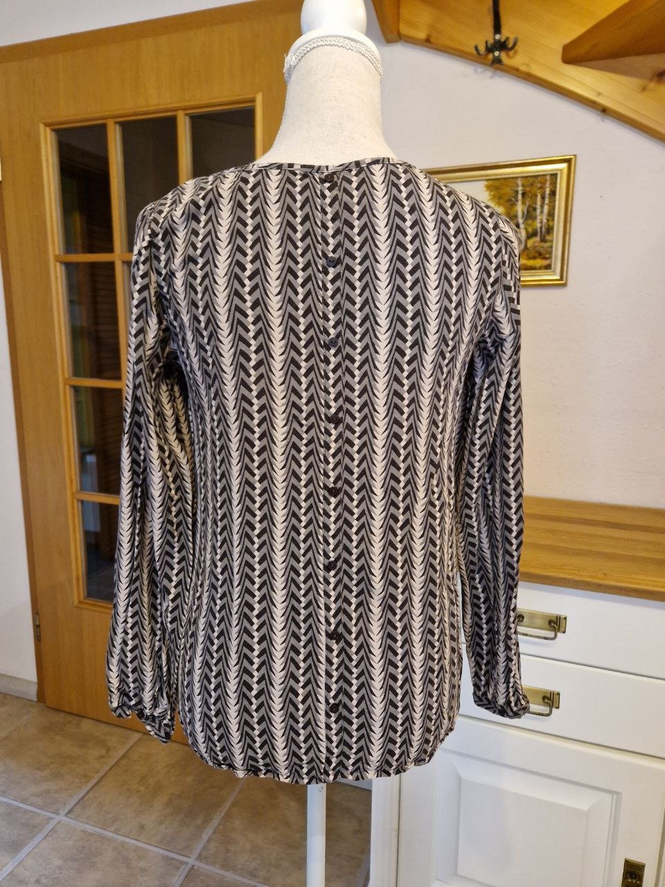 Soyaconcept. Bequeme Bluse - Tunika - Hemd. Größe S. 100% Viskose