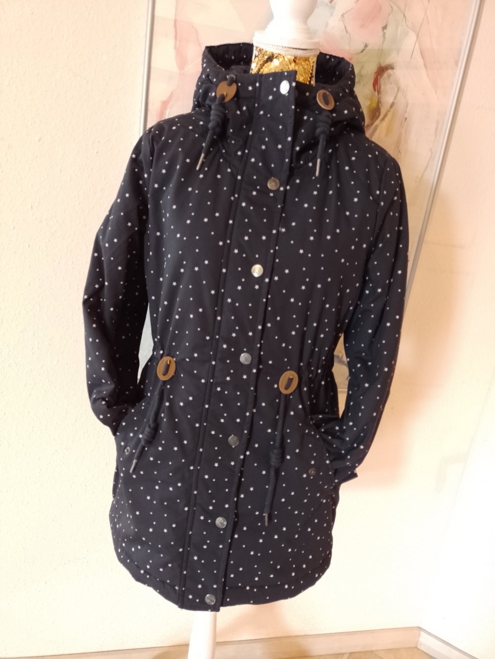 EIGHT2NEIN Praktische schöne Jacke, Parka. Größe M. 