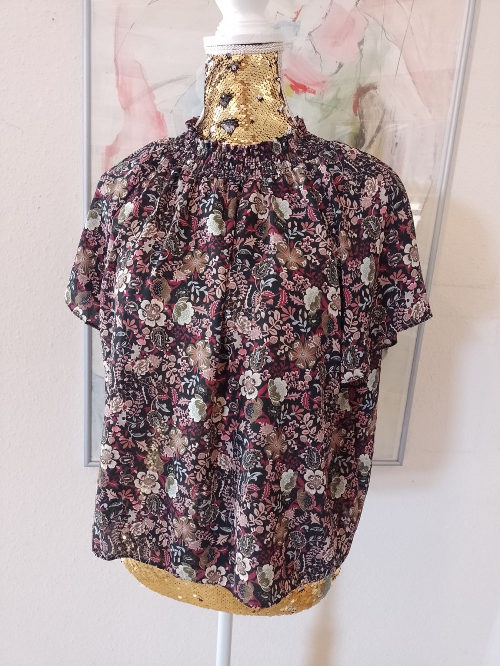 Clockhouse. Elegantes T-Shirt - Bluse - Tunika. Größe M ( 38 ). 