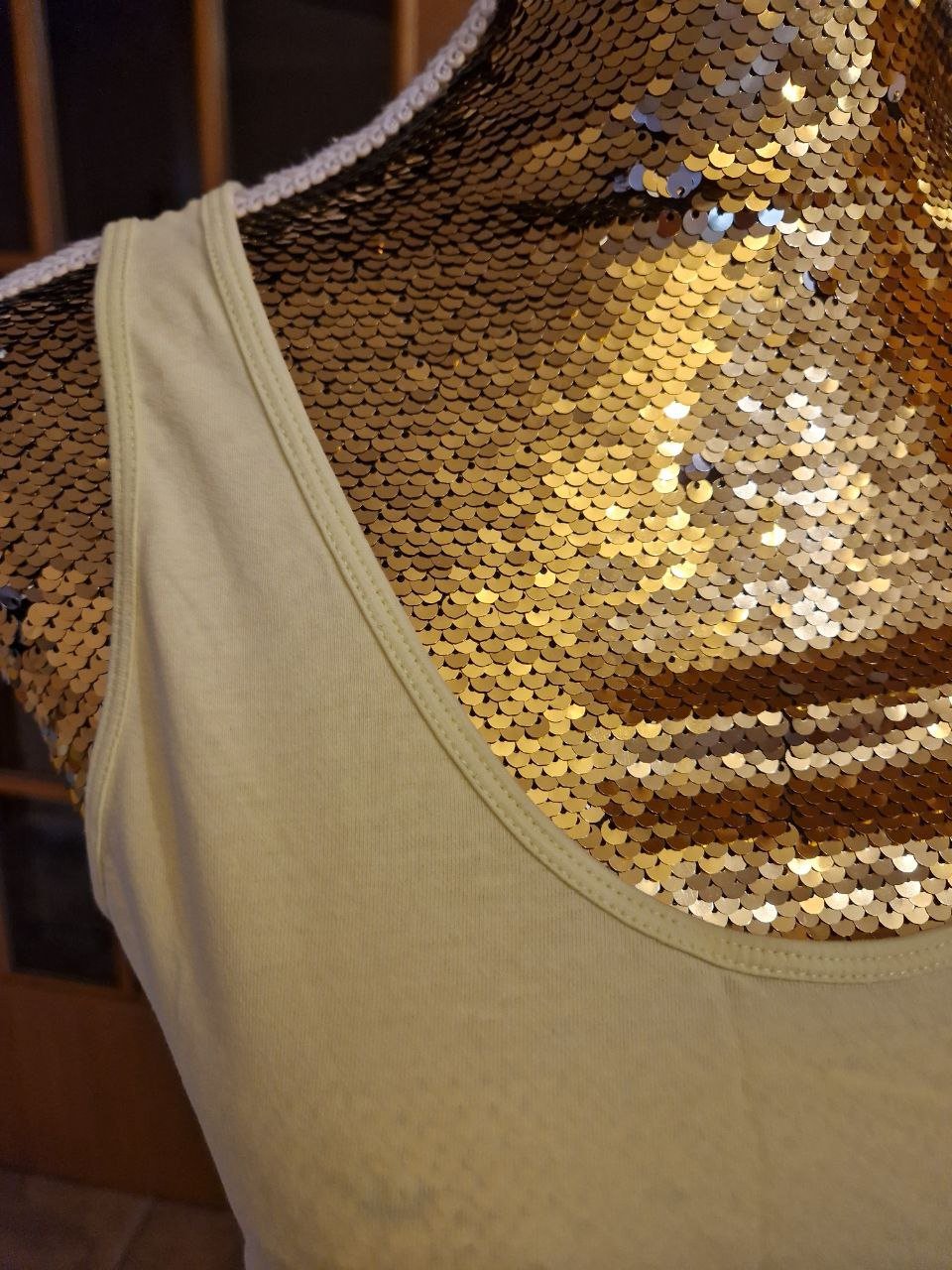 Blue Motion. Bequemes T-Shirt - Top - Trägerhemd. Größe M (40/42)